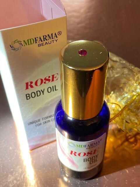7002 1 MDF Rose Body Oil image